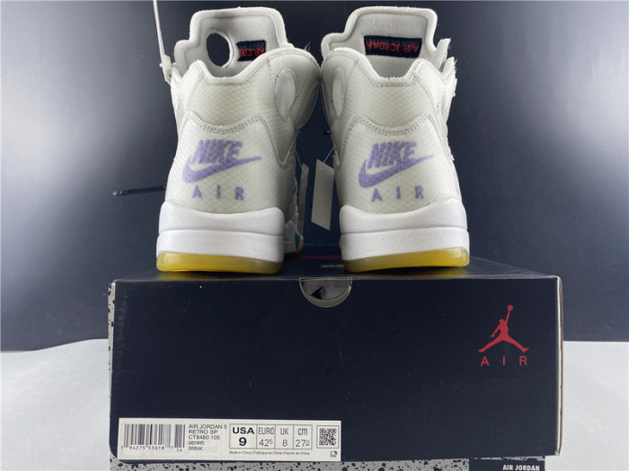 Air​ Jordan 5 x​off white AJ5 ow 3M CT8480-105