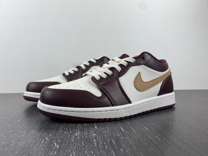 air jordan 1 low sail brown dc0774-200