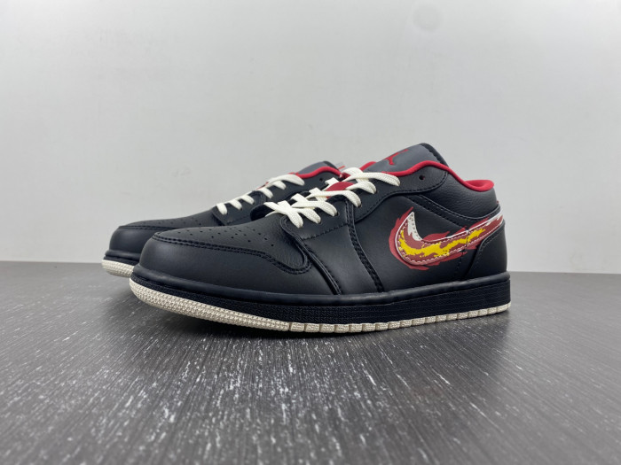 jordan 1 low se just skate black - fj7073-010