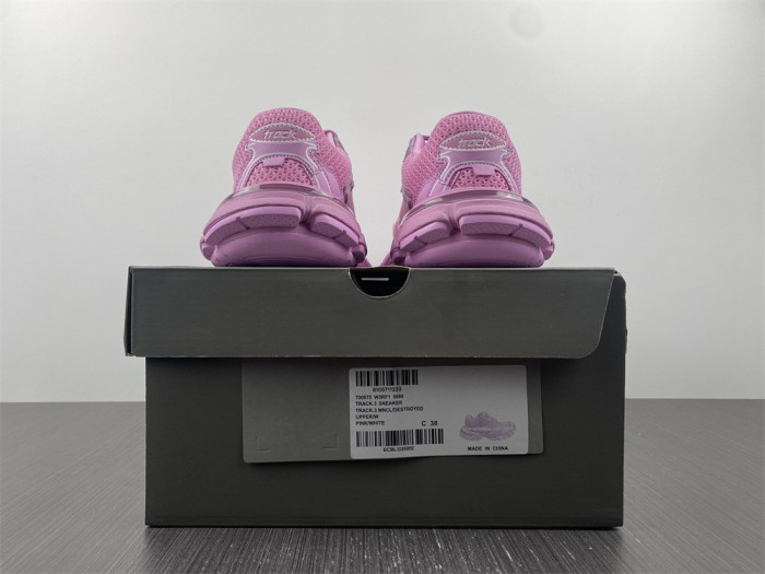 blcg track trainer pink sneaker