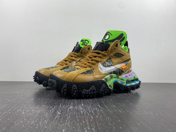 off-white x nike air terra forma ''wheat'' dq1615-700
