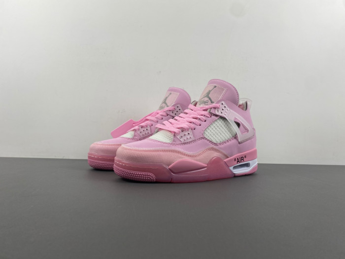 jordan 4 retro x ofw pink