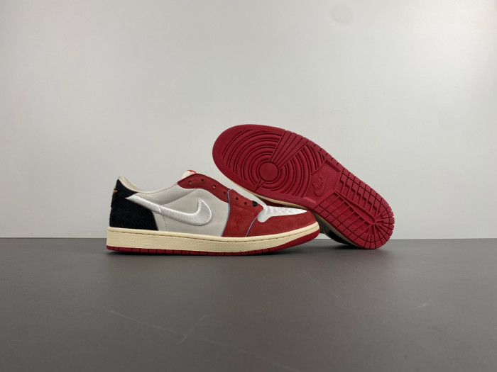 the trophy room x air jordan 1 low og “home” hv6157-100