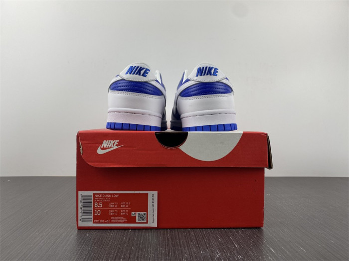 nike dunk low racer blue white - dd1391-401