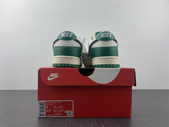 nike dunk low lottery malachite dr9654-100