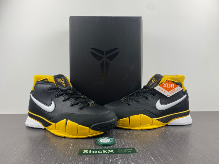 nike kobe 1 protro black maize - aq2728-003