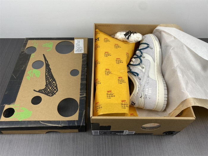 nike dunk low ofw of16 - dj0950-111