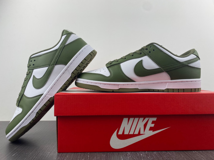 nike dunk low medium olive (w) - dd1503-120
