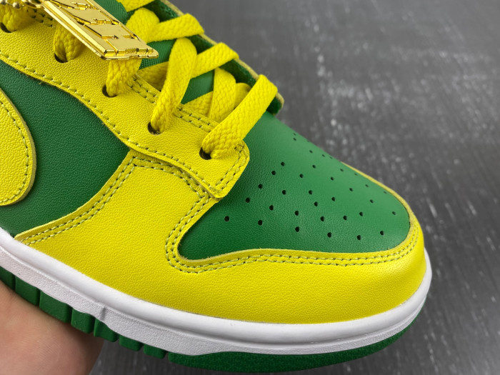 nike dunk low reverse brazil - dv0833-300