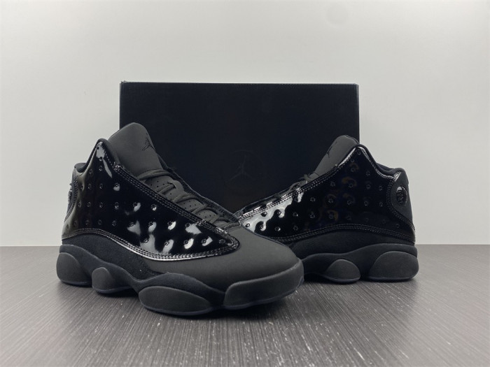 air jordan 13 black cat S*per genuine 414571-0112