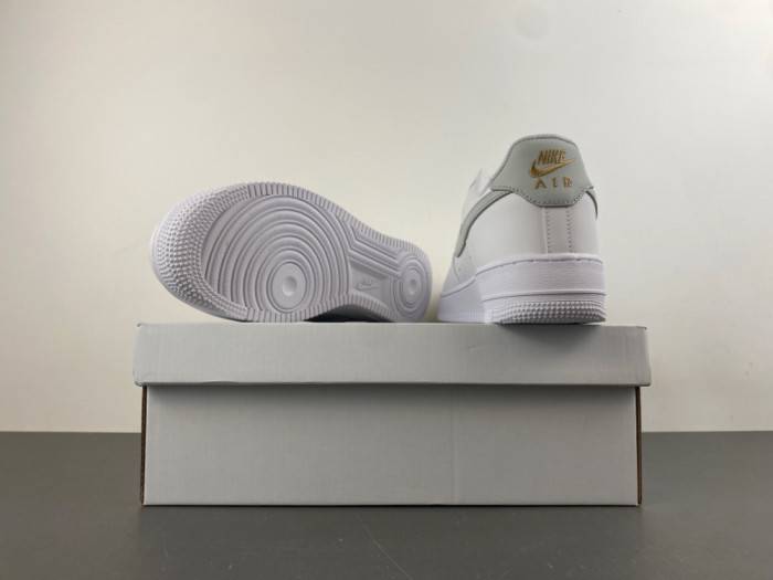 Nike Air Force 1 Low White Grey Gold (Women