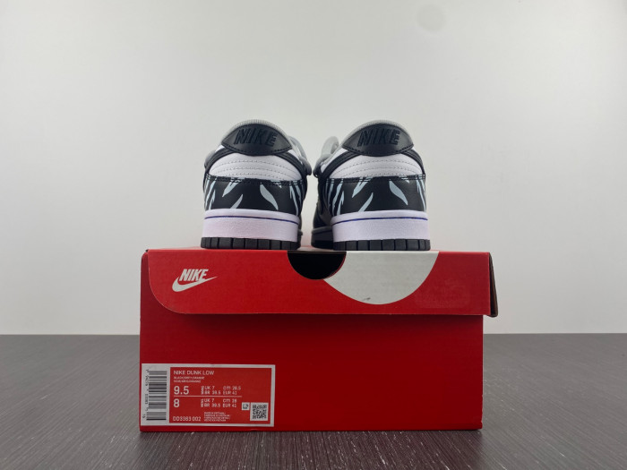 nike dunk low black and white dd3363-002