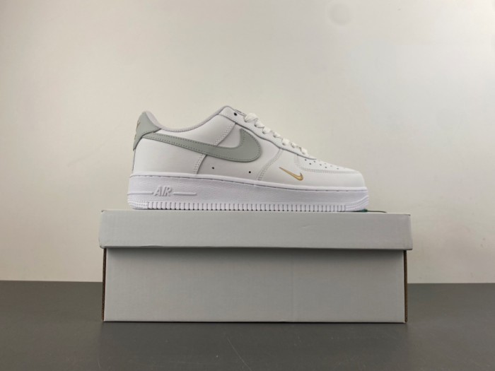 Nike Air Force 1 Low White Grey Gold (Women