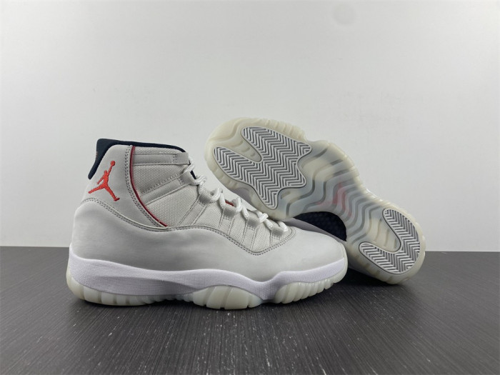 air jordan 11 retro platinum tint - 378037-016