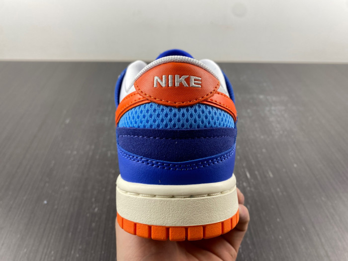 nike dunk low scrap knicks dm0128-100
