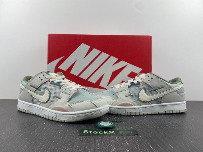nike dunk scrap grey haze phantom - dm0802-001