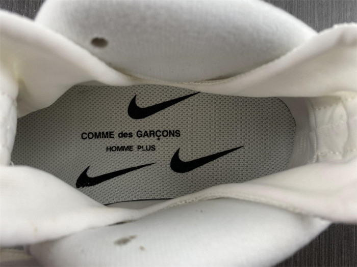 nike air foamposite one comme des garcons homme plus white dj7952-100