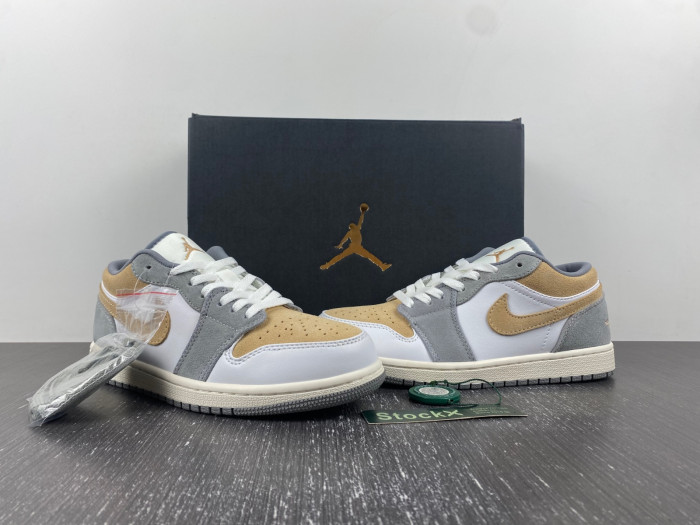 air jordan 1 low white grey dc0774-189