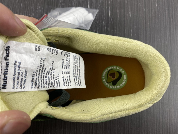 nike dunk low avocado (w) - dm7606-300