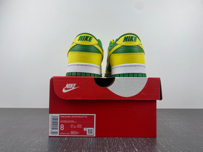 nike dunk low reverse brazil - dv0833-300