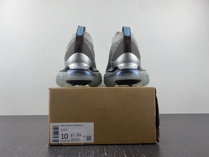 nike air max scorpion white tan silver fd4612-001