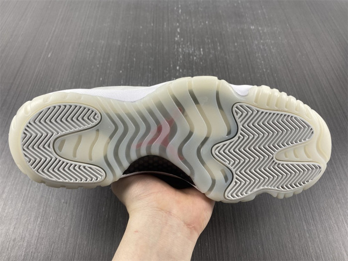 air jordan 11 retro platinum tint - 378037-016