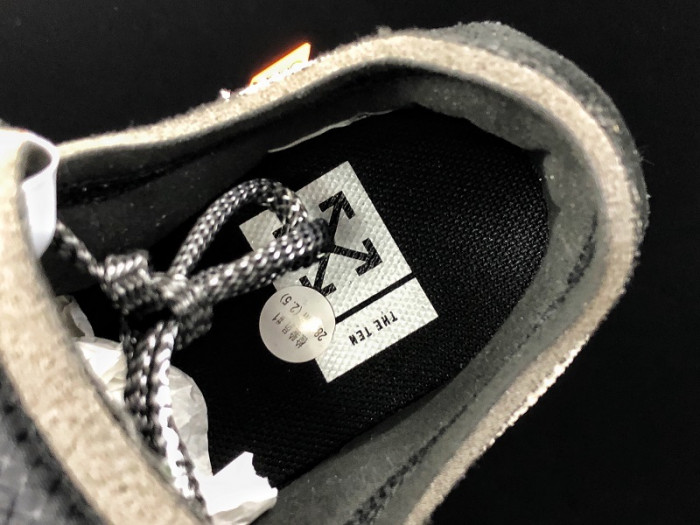 nikeair force 1 low ofw black white ao4606-001