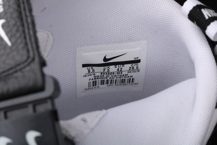 air force 1 mid utility white black 804609-103