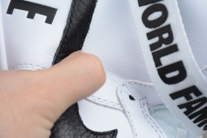 NIKE SUPREME AIR FORCE 1 ONE HIGH HI WHITE WORLD FAMOUS 698696-100