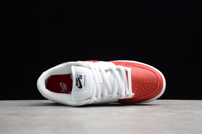 SUPREME X NIKE SB DUNK LOW VARSITY RED-WHITE CK3480-600