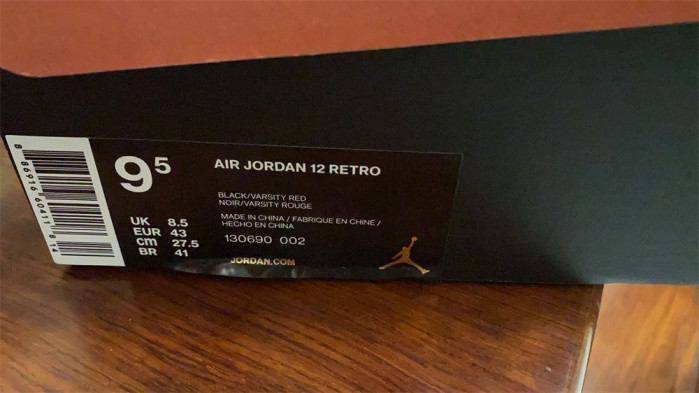 jordan 12 retro flu game (2016) - 130690-002