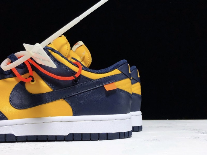 nike dunk low ofw michigan ct0856-700