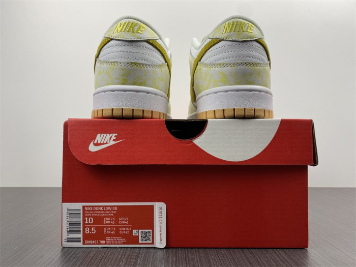 nike dunk low yellow strike (w) - dm9467-700