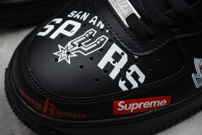 Air Force 1 Mid Supreme NBA Black AQ8017-001