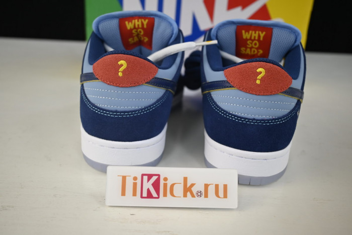 nike sb dunk low pro why so sad? - dx5549-400