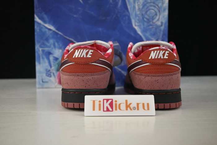 nike sb dunk low concepts red lobster 313170-661