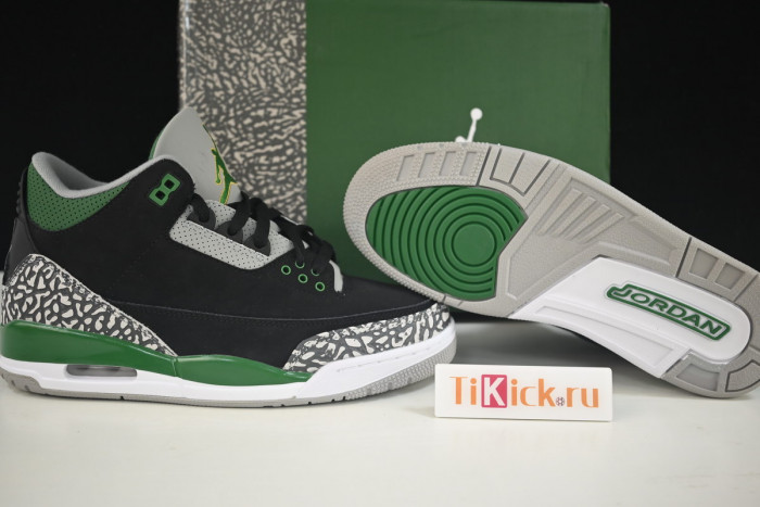 air jordan 3 pine green ct8532-030