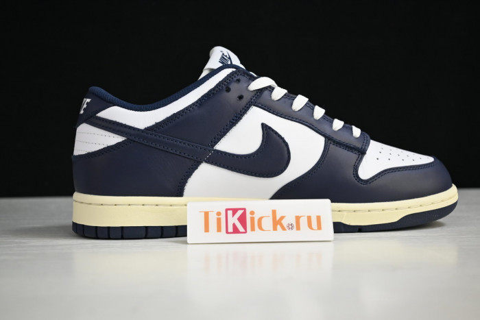 nike dunk low vintage navy dd1503-115
