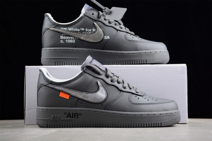 Off-White x NK Air Force 1 Ghost Grey DX1419-500