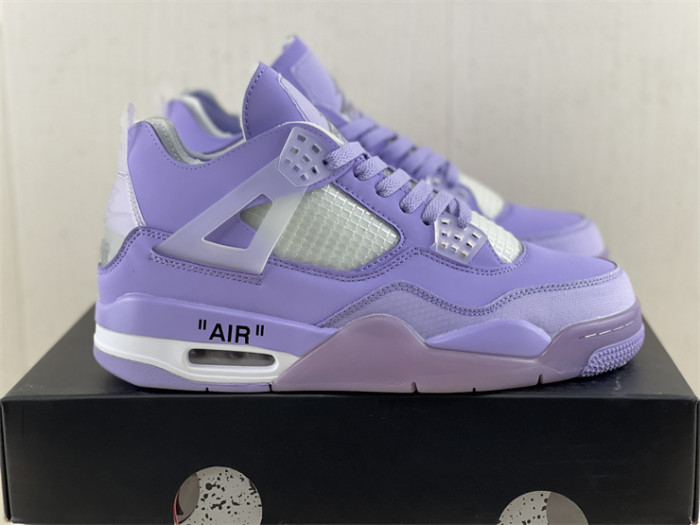 jordan 4 retro x ofw purple