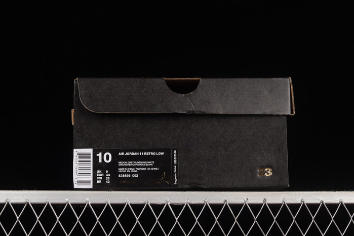 jordan 11 retro low cool grey - 528895-003