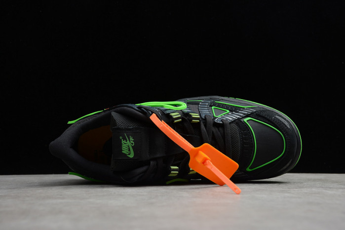 ofw nike air rubber dunk “”green strike“ cu6015-001