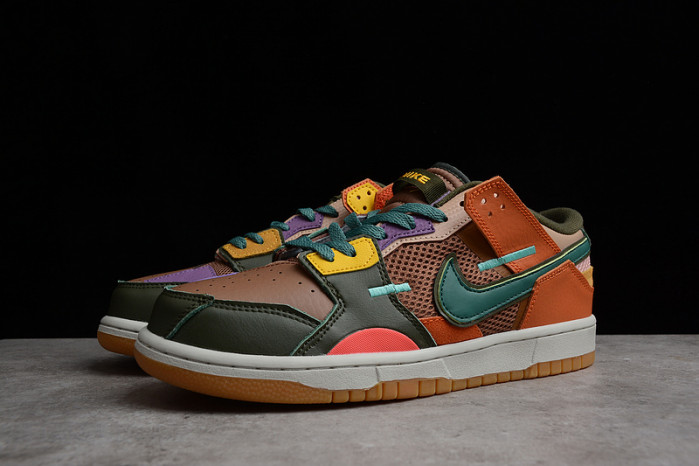 nike dunk low scrap archeo brown - db0500-200