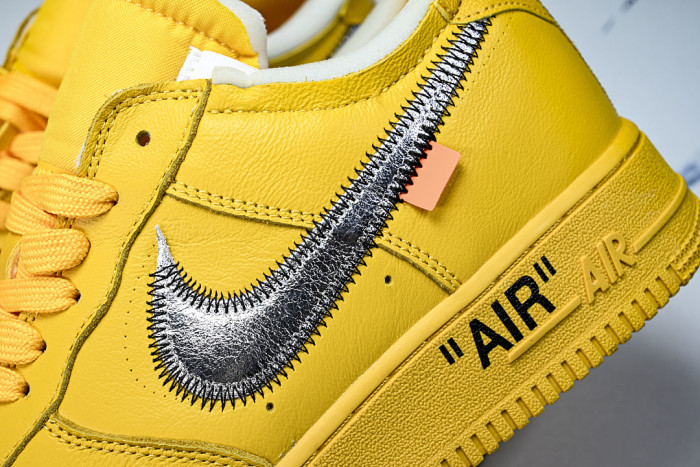 Nike Air Force 1 Low University Gold Metallic Silver DD1876-700