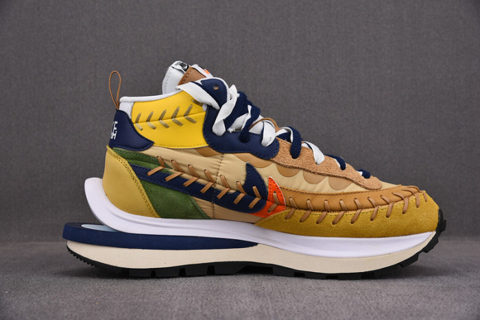 sacai x jean paul gaultier x nike vaporwaffle dh9186-200