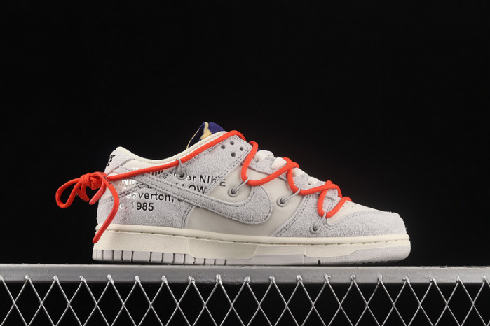 nike dunk low off-white lot 13 - dj0950-110