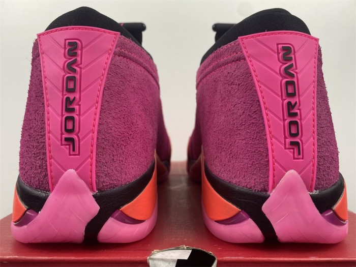 jordan 14 retro low shocking pink (w) - dh4121-600