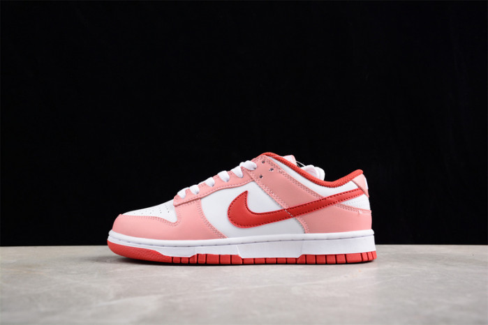 nike dunk low ''red stardust'' - fq8876 618