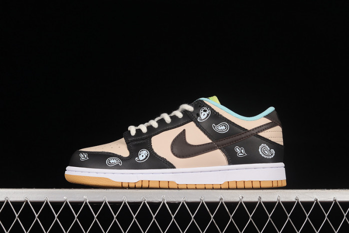 dunk low se black/dark chocolate/copa/pink foam dh0952-001-003