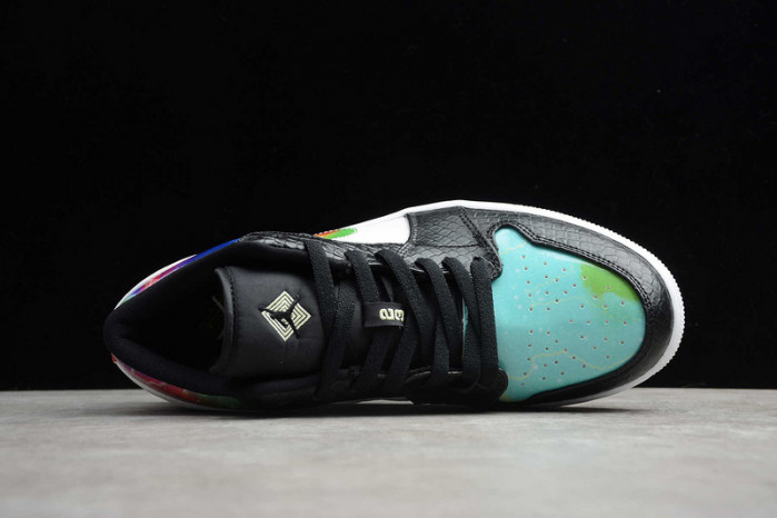 air jordan 1 low galaxy cw7309-090